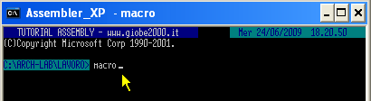 Qedit con XP - Imposta il comando MACRO