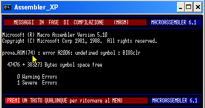 Qedit con XP o Vista - Errore di compilazione