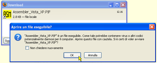 Apri una finestra DOS on-line con Mozilla - 04