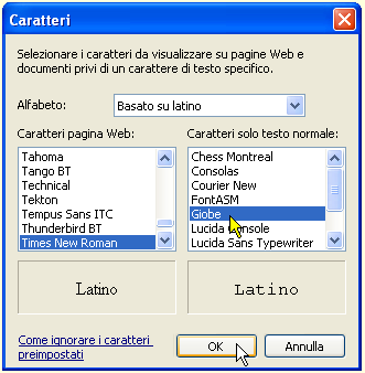 Giobe.TTF in Internet Explorer - 05