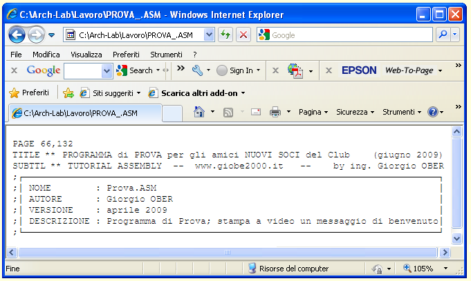Giobe.TTF in Internet Explorer - 06