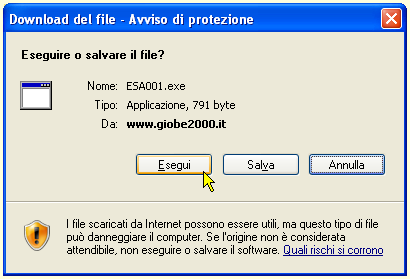 Lanciare un eseguibile  con Explorer - 01
